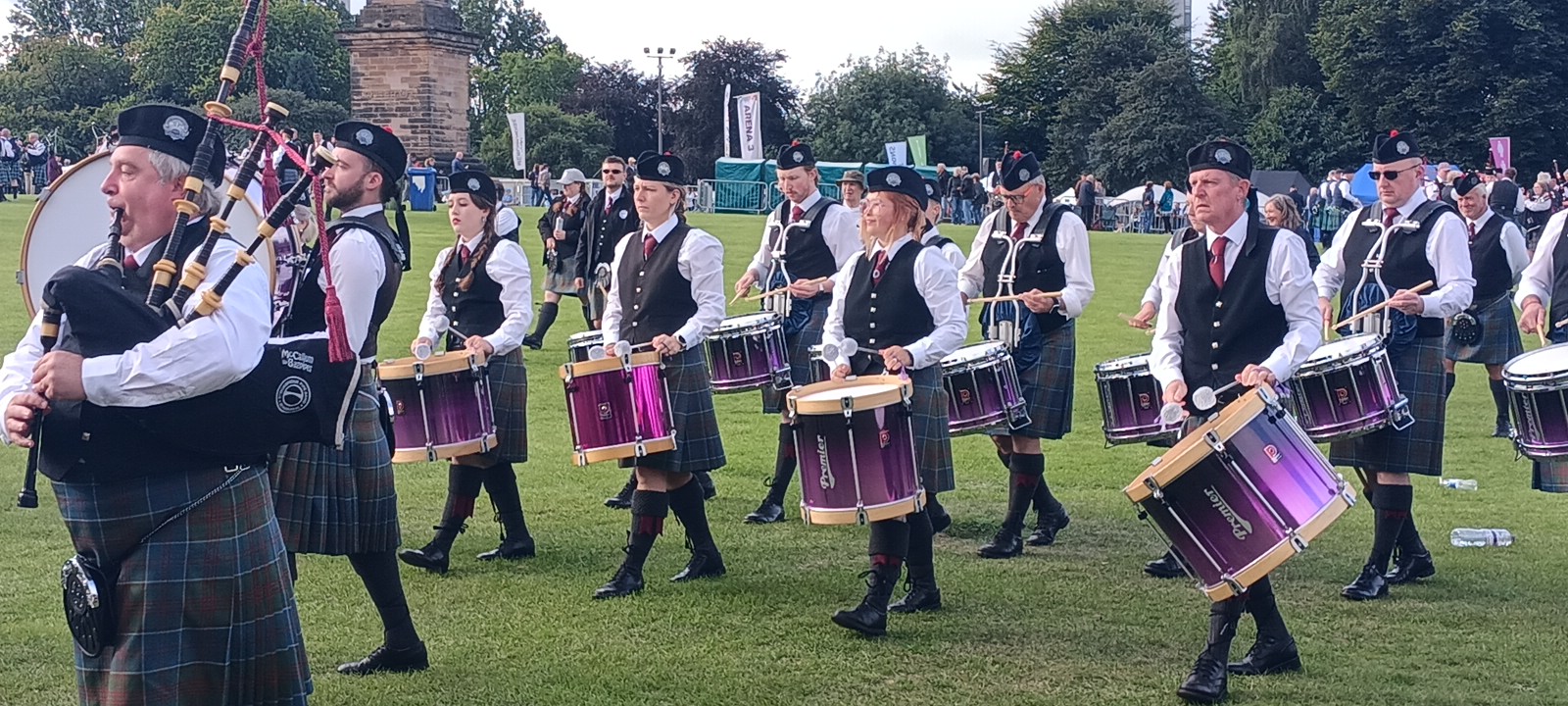 Stockbridge Pipe Band Grade 3B at the World Pipe Band Championships 2026